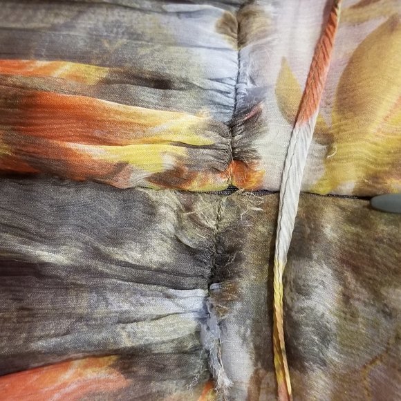 Philosophy Alberta FERRETTI floral chiffon dress S - Picture 15 of 16